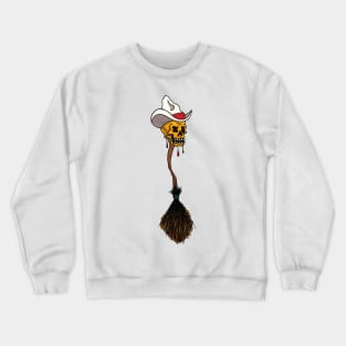 Cowboy witch ghost Crewneck Sweatshirt